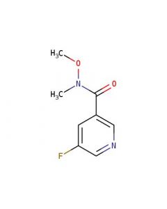 Astatech 5-FLUORO-N-METHOXY-N-METHYLNICOTINAMIDE; 5G; Purity 97%; MDL-MFCD18256732